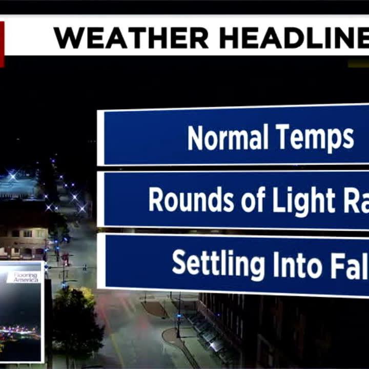 Saturday Night Weather Update